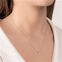 Collana Mirco Visconti Donna collana punto luce in Oro bianco Diamante AB892/20 - AB892/20